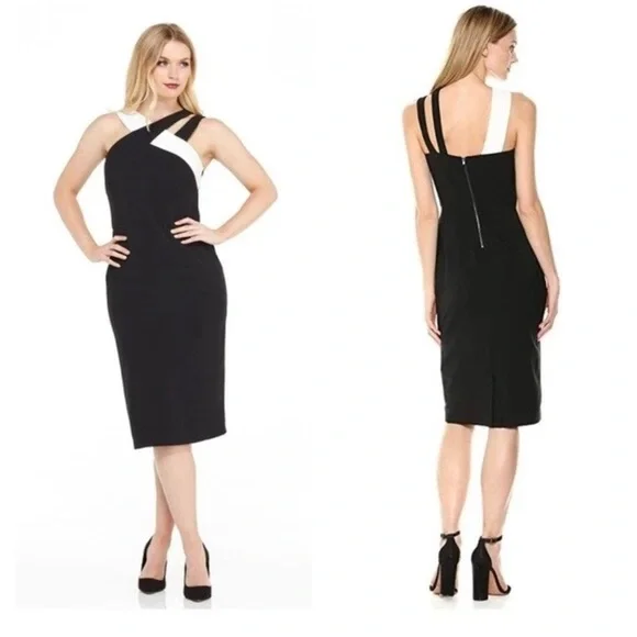 Maggy London Dress Midge Midi, size 0 NWT - Picture 4 of 6